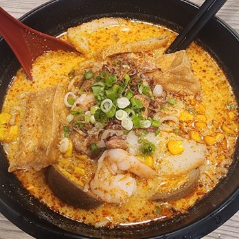 Uncle Fung Borneo Eatery - Laksa with noodles - Indonesian Near Me - Long Beach, California Uncle Fung Borneo Eatery - Laksa with noodles - Indonesian Near Me - Long Beach, California