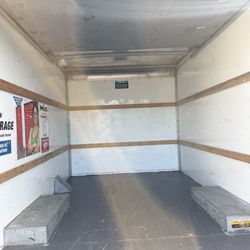 U-Haul Moving & Storage - Inside the back of the truck