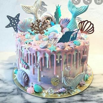 Happy Bakery - This is the SAMPLE picture  cake I showed HappyBakery to make for my daughters birthday. It came out NOTHING like this. - Bakeries Near Me - El Monte, California