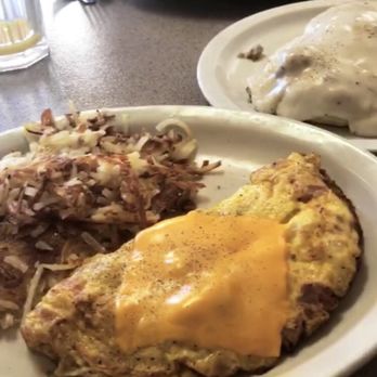 Niemi's Rosebud Cafe - three plates of food - Cafes Near Me - Absarokee, Montana