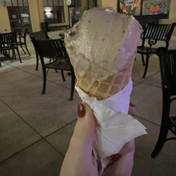 Mr B's Big Scoop - Salted Caramel Brownie (Waffle Cone) - 1 Scoop