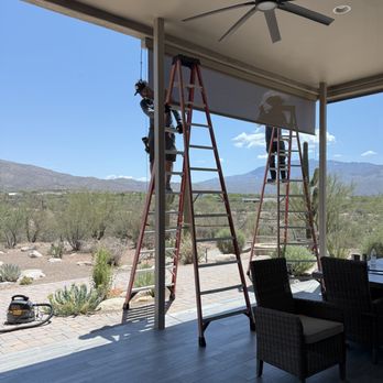 Sun Control Retractable Shades - Shades & Blinds Near Me - Tucson, Arizona