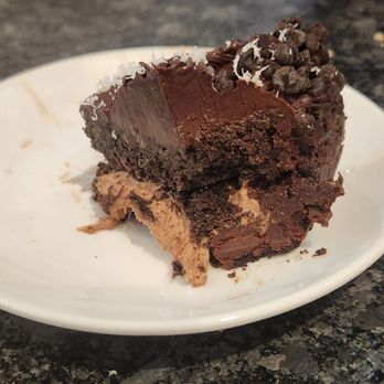 Slapfish - Meant to share this chocolate cake snap before we started eating, but it looked so scrumptious we couldn't wait. It was a hit! - Seafood Near Me - Fishers, Indiana