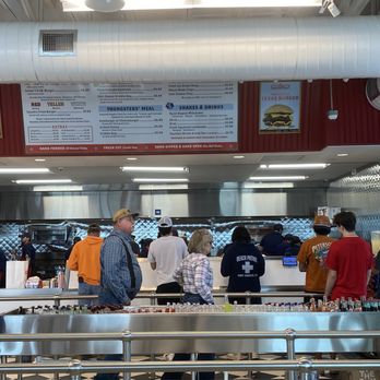 Mighty Fine Burgers - Line - Burgers Near Me - Kyle, Texas