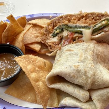 Studio Catering - Chile relleno burrito. 7/10 - Caterers Near Me - Anaheim, California