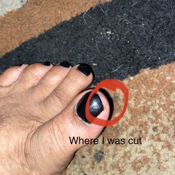 Nailphoria Day Spa - Where she took a chunk of my skin off in the corner. - Day Spas Near Me - Oakland, California Nailphoria Day Spa - Where she took a chunk of my skin off in the corner. - Day Spas Near Me - Oakland, California