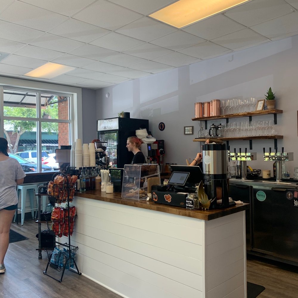 Owlbear Cafe - Cash Register area and cooler with drinks(including alcohol). - Breakfast & Brunch Near Me - Mount Pleasant, South Carolina Owlbear Cafe - Cash Register area and cooler with drinks(including alcohol). - Breakfast & Brunch Near Me - Mount Pleasant, South Carolina