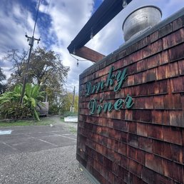 Outer edge of dinky diner