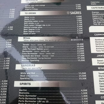 O11ZE - Menu - Wine Bars Near Me - Faro, 08 O11ZE - Menu - Wine Bars Near Me - Faro, 08