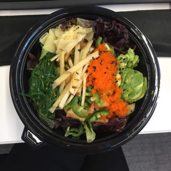 Poki Run - No extra charge for avo & seaweed salad - Live/Raw Food Near Me - Milpitas, California Poki Run - No extra charge for avo & seaweed salad - Live/Raw Food Near Me - Milpitas, California