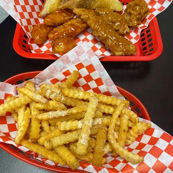 The Chicken Hut - Pick any of the Amazing Chicken Hut Sauce and get your Tenders Dressed for Only .40 cents! - Chicken Wings Near Me - Arlington, Texas The Chicken Hut - Pick any of the Amazing Chicken Hut Sauce and get your Tenders Dressed for Only .40 cents! - Chicken Wings Near Me - Arlington, Texas