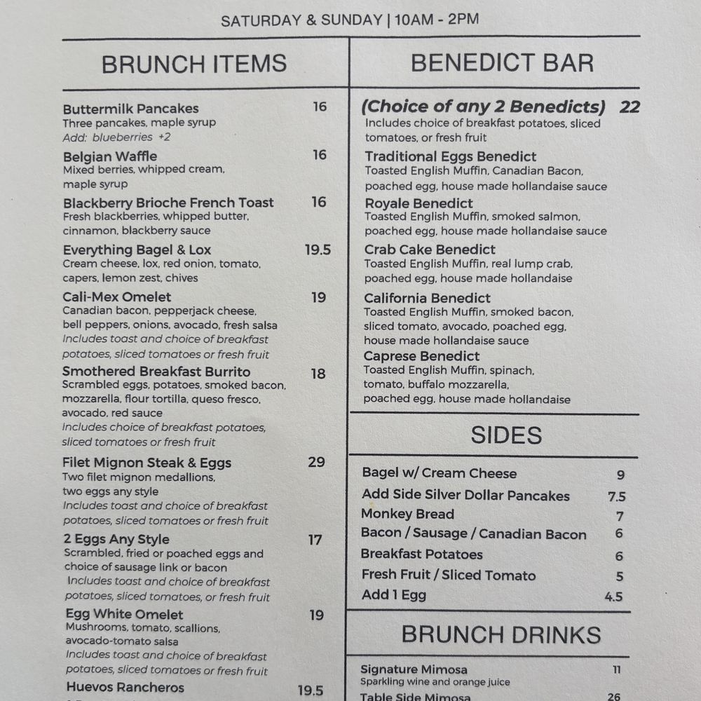 Daily Grill - Brunch Menu (as of our 9/13/25 visit) - American Near Me - Palm Desert, California Daily Grill - Brunch Menu (as of our 9/13/25 visit) - American Near Me - Palm Desert, California