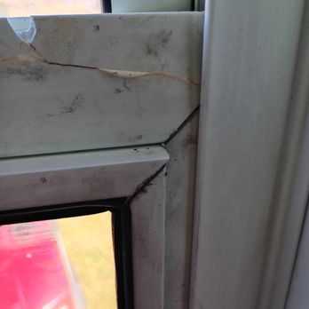 Abingdon Glass & Mirror - They glued this piece back on instead of actually fixing it - Abingdon, Virginia Abingdon Glass & Mirror - They glued this piece back on instead of actually fixing it - Abingdon, Virginia