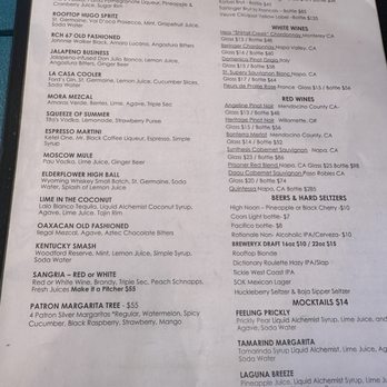 The Rooftop Lounge - Menu - Lounges Near Me - Laguna Beach, California The Rooftop Lounge - Menu - Lounges Near Me - Laguna Beach, California