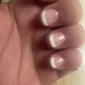 Bright Star Nails and Spa - Look at leftover powder around nail and 2 knicks that are burned and red still 6hrs later. - Nail Salons Near Me - Murrieta, California Bright Star Nails and Spa - Look at leftover powder around nail and 2 knicks that are burned and red still 6hrs later. - Nail Salons Near Me - Murrieta, California