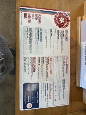 Menu photo 2 Maple Street Biscuit Company - Powell Powell, OH