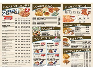 Menu photo 2 Pizza Dodan Sherbrooke, QC