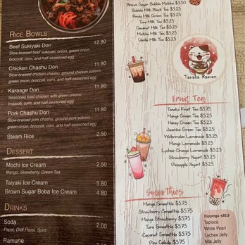 Tanaka Ramen - Menu - Ramen Near Me - Bolingbrook, Illinois Tanaka Ramen - Menu - Ramen Near Me - Bolingbrook, Illinois