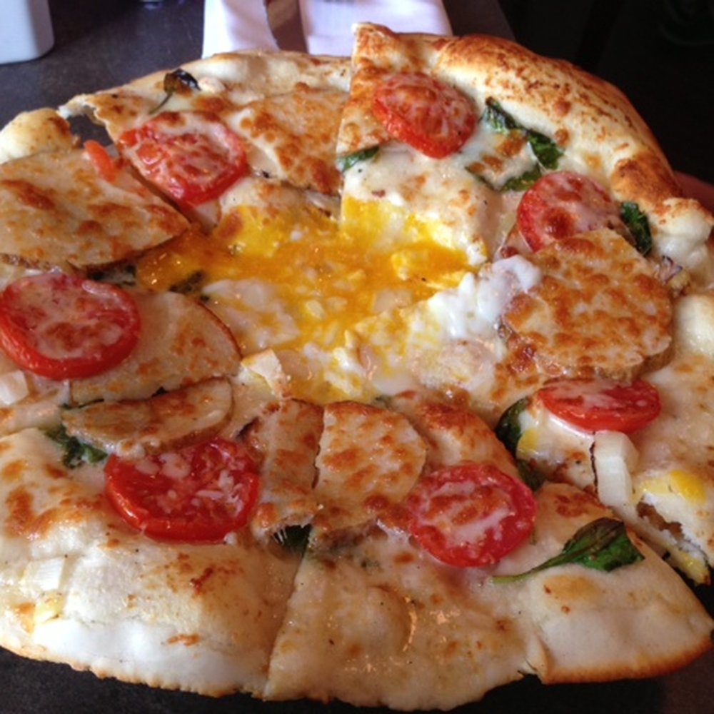 Chaise Cafe & Lounge - breakfast pizza - Lounges Near Me - Winnipeg, Manitoba
