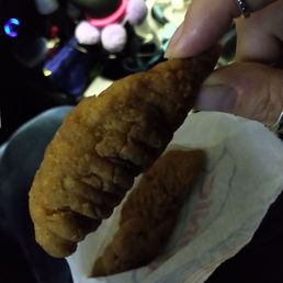 Chicken tenders (dry af)