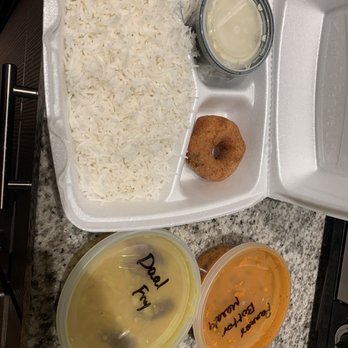 Curry Bliss - Daal Fry and Paneer Butter Masala in lunch box. Menu changes daily. Call to ask. - Indian Near Me - Richardson, Texas Curry Bliss - Daal Fry and Paneer Butter Masala in lunch box. Menu changes daily. Call to ask. - Indian Near Me - Richardson, Texas