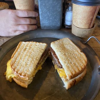 Grindstone Cowboy - Sausage, breakfast sandwich - Coffee & Tea Near Me - Eagleville, Tennessee