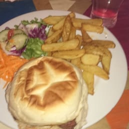 Halloumi fish finger sarnie Halloumi fish finger sarnie