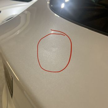 Tesla - Two dents - Car Dealers Near Me - Upland, California