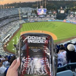 Lucy gave me this awesome baseball bag... thank you so sweet... came in handy at the dodger game