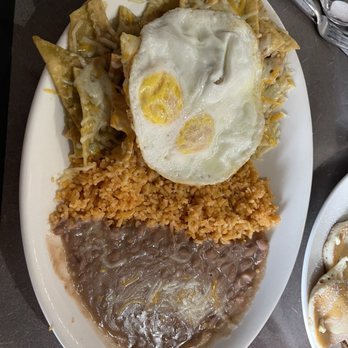 Rey's Little Kitchen - Chilaquiles Plate (verde) - Breakfast & Brunch Near Me - Whittier, California