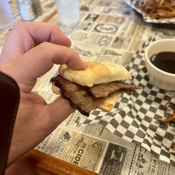 Yankton Store and Restaurant - Half of the French dip sandwich