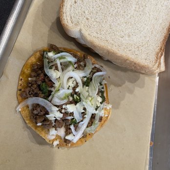 Interstellar BBQ - lamb tostada - Barbeque Near Me - Austin, Texas Interstellar BBQ - lamb tostada - Barbeque Near Me - Austin, Texas
