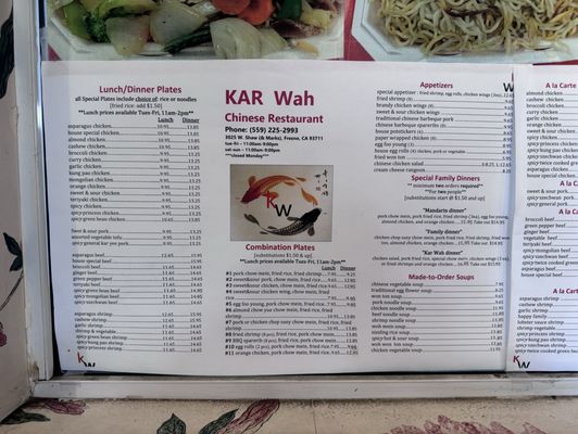 Kar Wah Chinese Restaurant by null