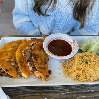 Costa Azul Mariscos & Micheladas - Queso birria, a tad greasy - Mexican Near Me - Bastrop, Texas