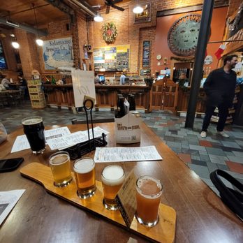 Bell's Eccentric Cafe - Beer flight - Music Venues Near Me - Kalamazoo, Michigan