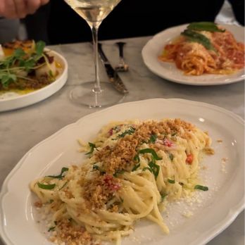 Josephine - Garlic and oil pasta - Italian Near Me - Somerville, Massachusetts Josephine - Garlic and oil pasta - Italian Near Me - Somerville, Massachusetts