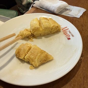 Yaki Yaki Miwa - Egg omelette. So simple and delicious. - Teppanyaki Near Me - Honolulu, Hawaii Yaki Yaki Miwa - Egg omelette. So simple and delicious. - Teppanyaki Near Me - Honolulu, Hawaii