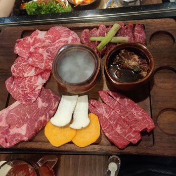 GAN-HOO BBQ - Kindom Steak combo - Barbeque Near Me - Flushing, New York