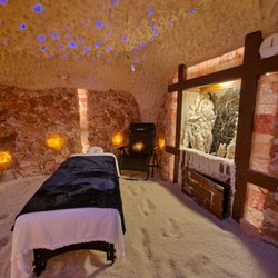 Salt Spa - The Salt Cave is calming and serene.