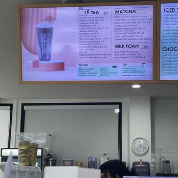 La Cha x The Bowl - La Cha Menu 1 of 3 - Bubble Tea Near Me - Torrance, California La Cha x The Bowl - La Cha Menu 1 of 3 - Bubble Tea Near Me - Torrance, California