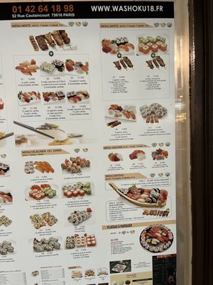 Menu photo 2 Washoku Paris, 75 Menu photo 2 Washoku Paris, 75