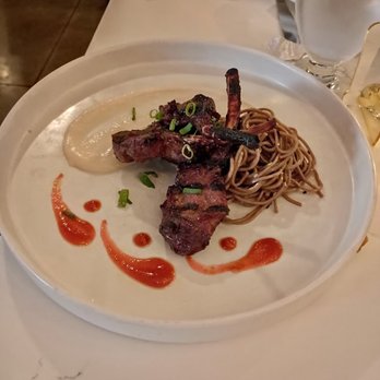 The Chateau Anna Maria - Lamb Chop Lollipops. I'd order these if they had it in an entree! - New American Near Me - Holmes Beach, Florida The Chateau Anna Maria - Lamb Chop Lollipops. I'd order these if they had it in an entree! - New American Near Me - Holmes Beach, Florida