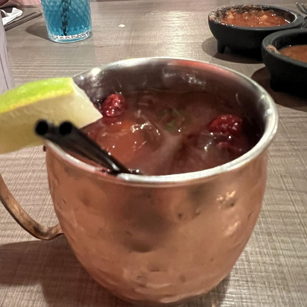 Cafe Sabor - Raspberry Mule - Mexican Near Me - St. George, Utah
