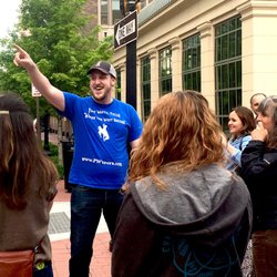 Walking Tours of Fort Worth - Tour guide on Main
