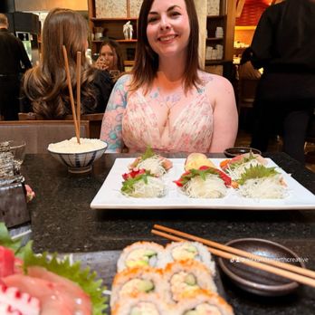 Sushi Den - Rolls and Sashimi Dinner* - Japanese Near Me - Denver, Colorado
