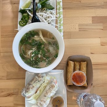 Cilantro Kitchen - Pho Ga build your own roll pork rolls - Vietnamese Near Me - Charlotte, North Carolina Cilantro Kitchen - Pho Ga build your own roll pork rolls - Vietnamese Near Me - Charlotte, North Carolina
