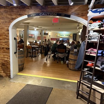 Montsweag Restaurant - Entrance to dining room - American Near Me - Woolwich, Maine