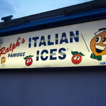 Ralphs Italian Ices - a sign for a restaurant - Ice Cream & Frozen Yogurt Near Me - Valley Stream, New York Ralphs Italian Ices - a sign for a restaurant - Ice Cream & Frozen Yogurt Near Me - Valley Stream, New York