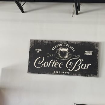 Benson's Bagels - Coffee bar area - Bagels Near Me - Enfield, Connecticut