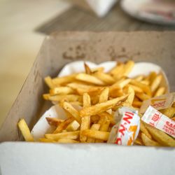 Extra crispy fries